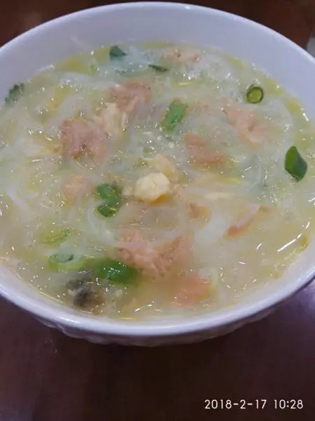 台式白鯧魚米粉湯