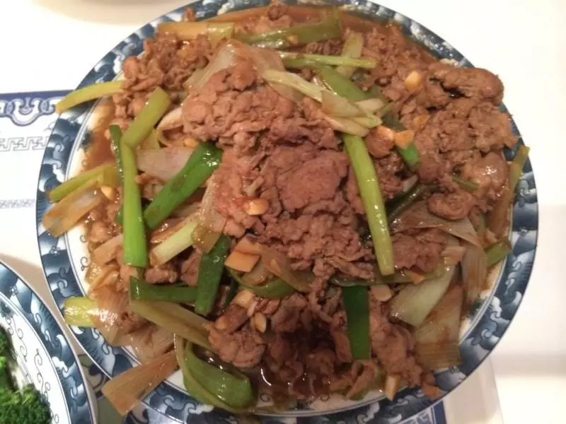 葱爆羊肉