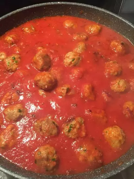 義大利番茄肉丸 Polpette al sugo