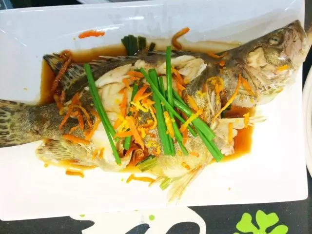 橙香蒸魚