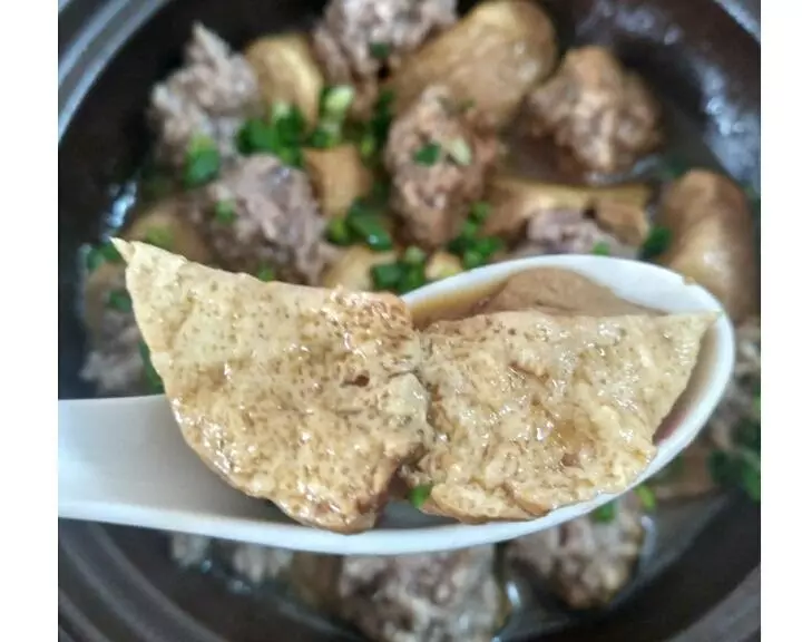 潮汕砂鍋豆乾煲肉/肉餡