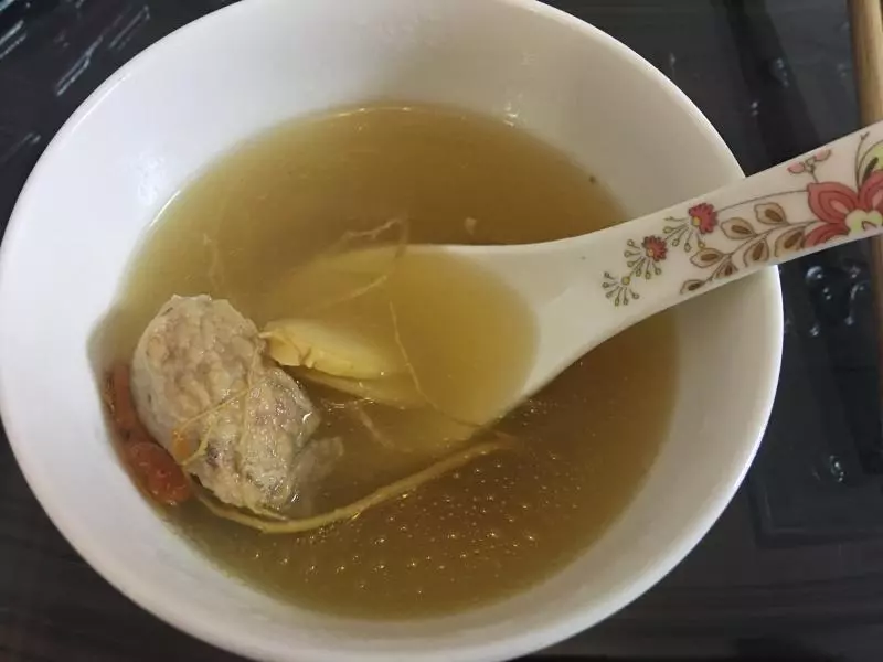 鮮人參瘦肉湯