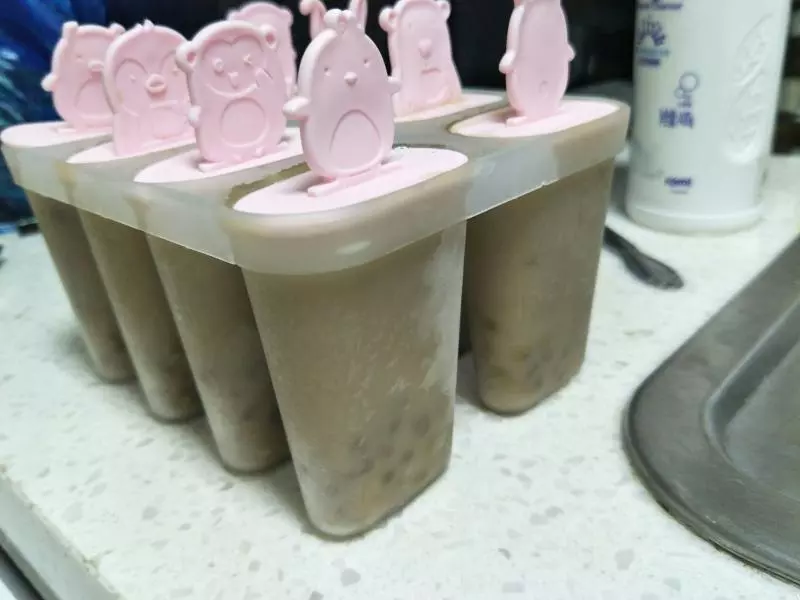 夏日桂花绿豆沙棒冰