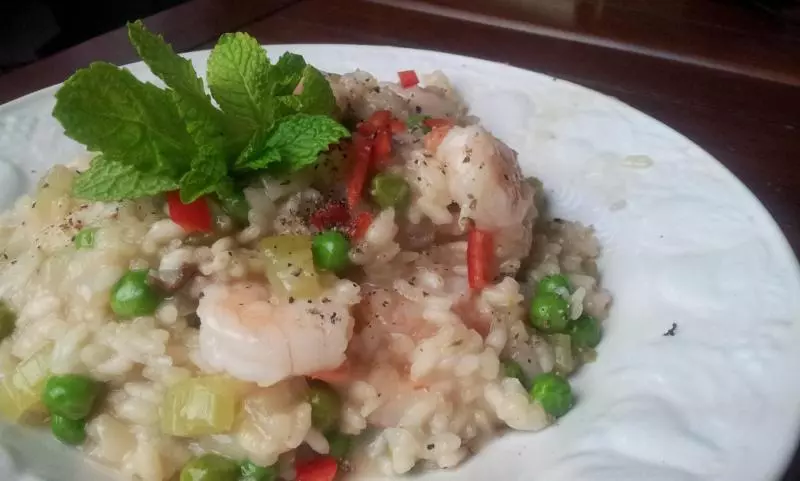 Shrimp Risotto