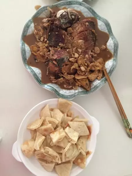 自制旺顺阁鱼蛋草鱼泡饼