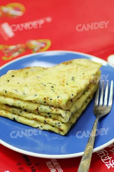 奶香芝麻葱饼