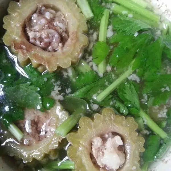 苦瓜塞肉沫湯