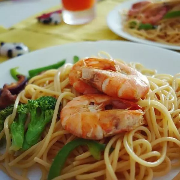 香蒜辣椒意大利面 Spaghetti Aglio Olio