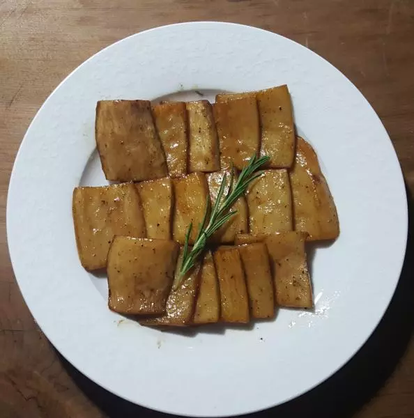 香煎杏鮑菇（素食）