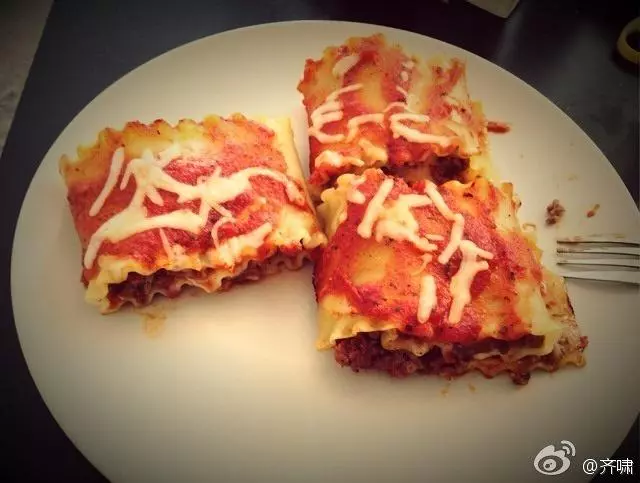 千层面卷 lasagna rolls