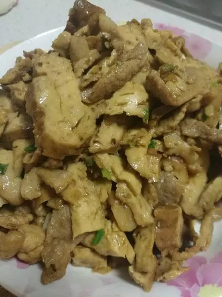 香干肉片