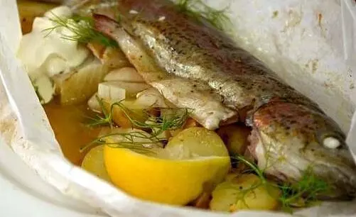 poisson en papillote