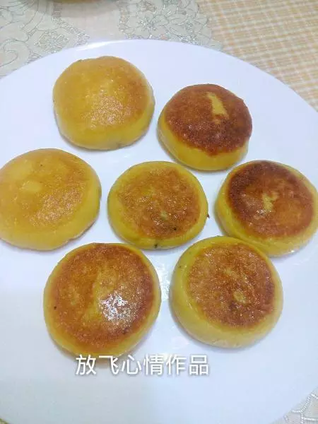 红薯芝麻糖饼