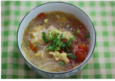 酥肉粉絲湯