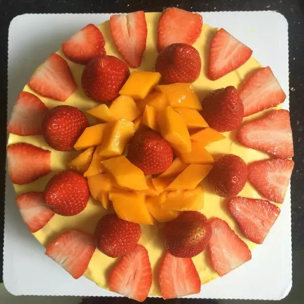 mango cheese cake