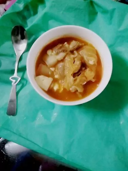 韓式泡菜五花肉豆腐湯