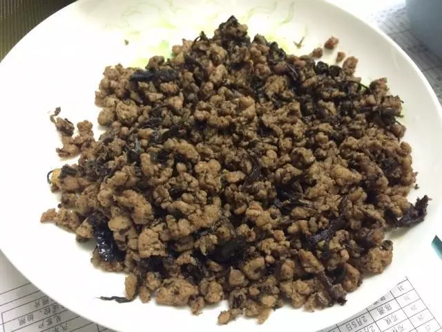 榄菜肉碎