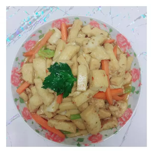 小炒千叶豆腐