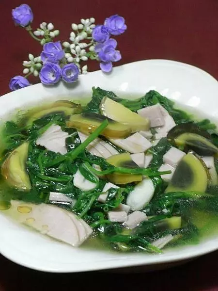 上湯豆苗