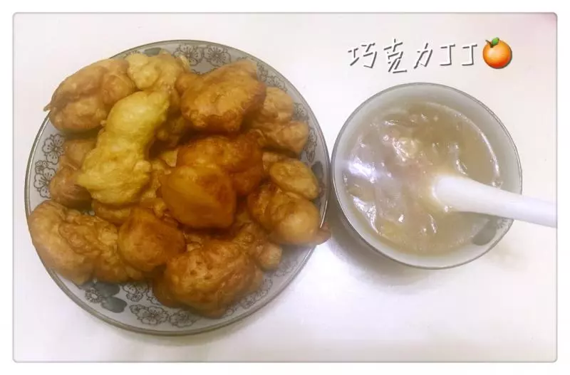 胡辣湯的絕配油饃頭