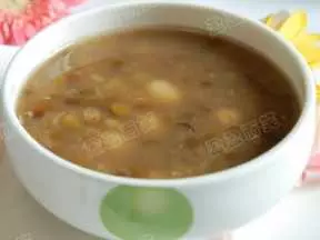 莲子绿豆糖水