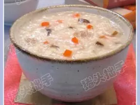 香菇胡蘿蔔粥