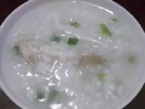 銀魚瘦肉粥