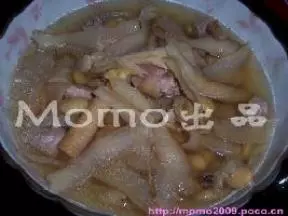 扁豆玉竹麥冬煲瘦肉