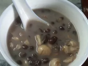 莲子红豆沙