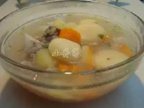 马蹄胡萝卜炖猪骨汤