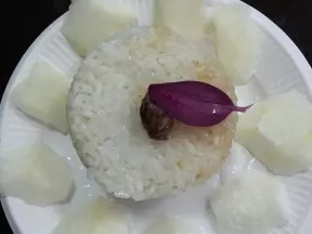 水梨椰汁飯