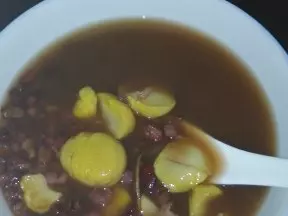 栗子红豆沙