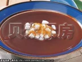 桂花红豆沙