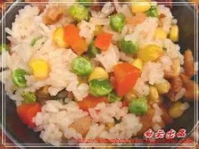 五彩炒飯