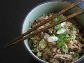 鸭肉炒饭