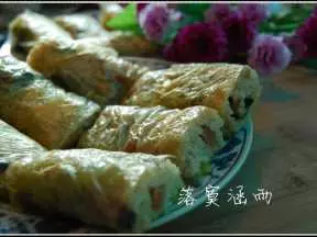 豆腐衣包飯