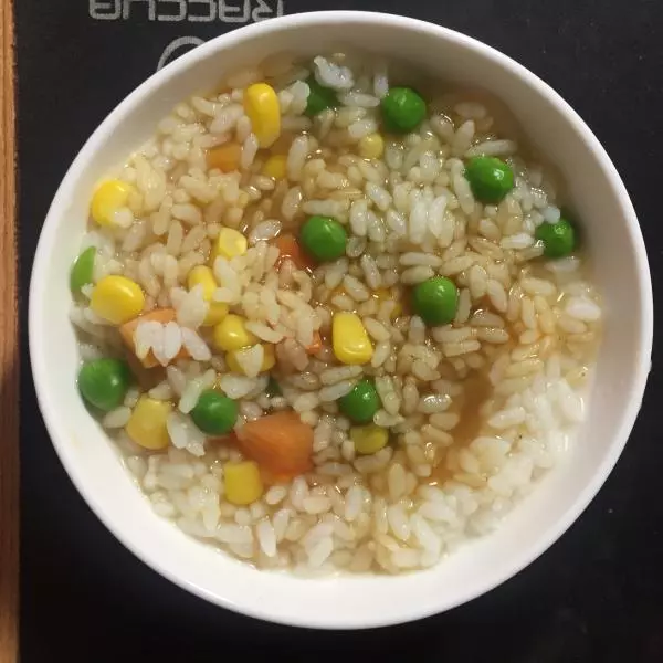 雜菜醬油拌飯