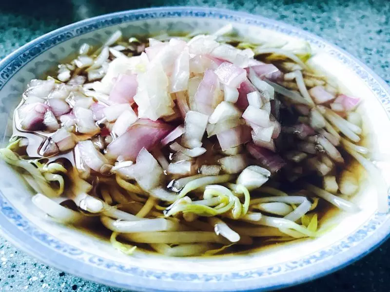 涼拌糖醋綠豆芽