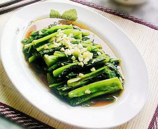 蒜蓉油麥菜