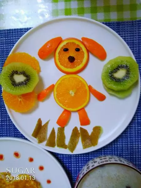 我的童趣水果拼盘