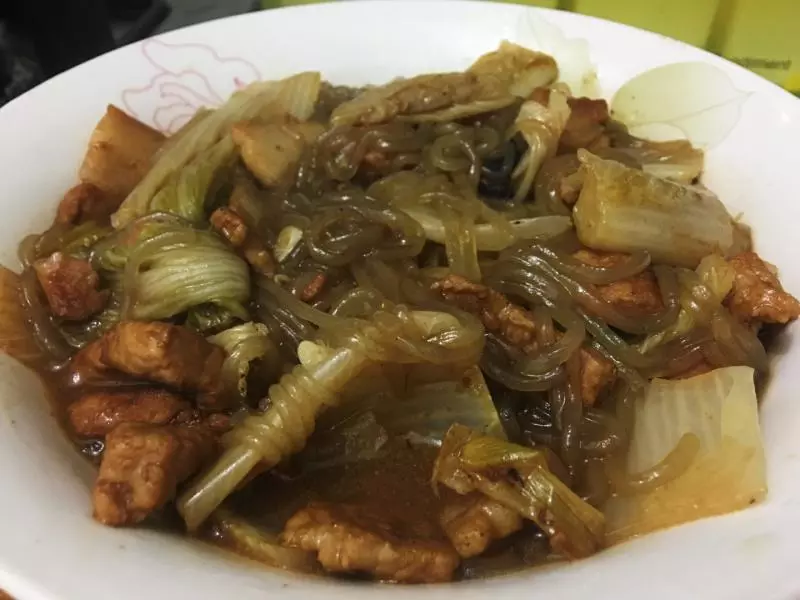 猪肉白菜炖粉条