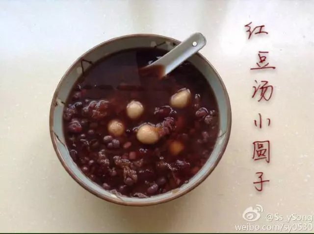 红豆汤小圆子