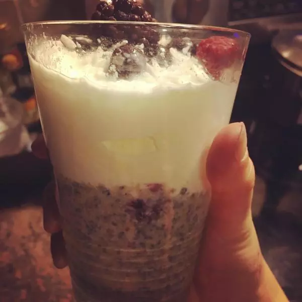 beautifying chia pudding