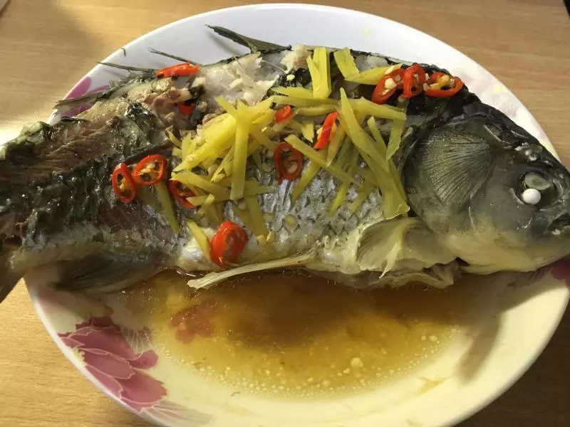 清蒸鯽魚