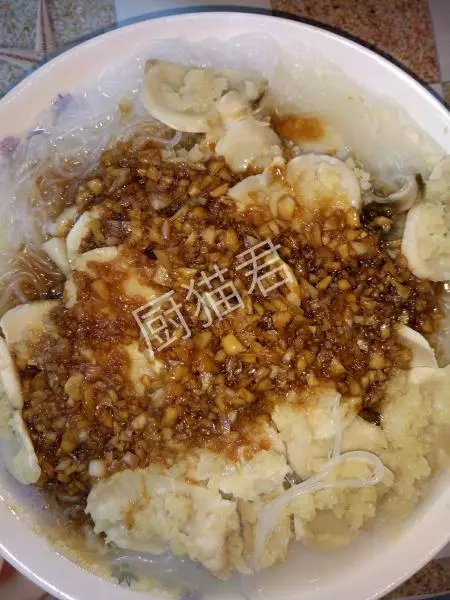 粉丝蒜蓉蒸带子