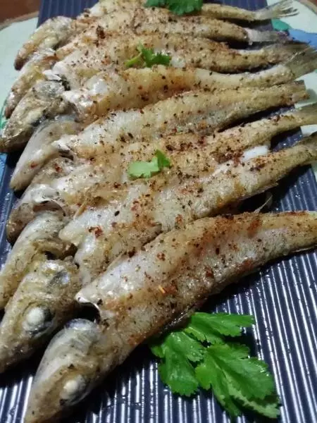 鐵板黑椒蒜香檸檬辣沙丁魚