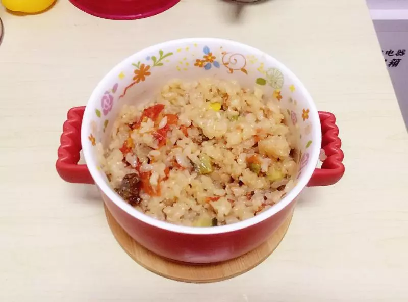 野生牛肝菌一隻番茄飯