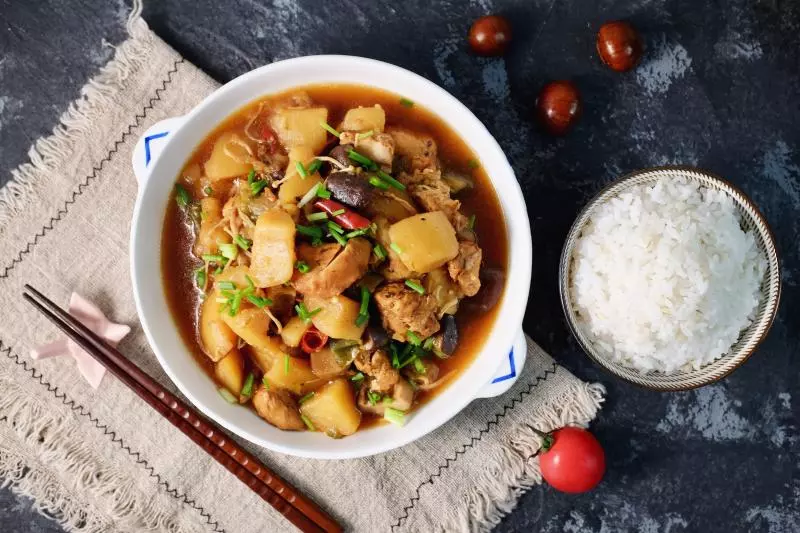 黃燜雞米飯