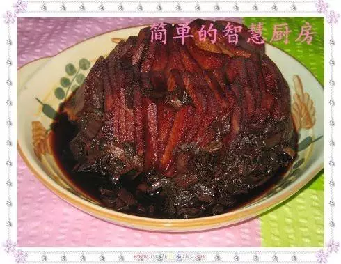 梅乾菜扣素肉