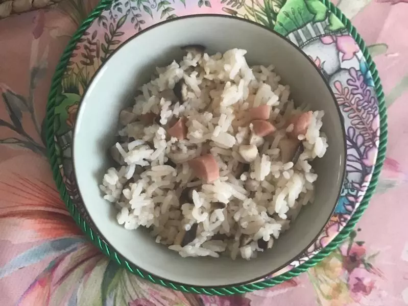 香菇火腿米飯